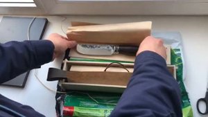 Нож Медведь из кованой стали 95х18