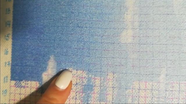 Как вышивать Эсте на диване, процесс вышивки. Часть 2. смотреть онлайн