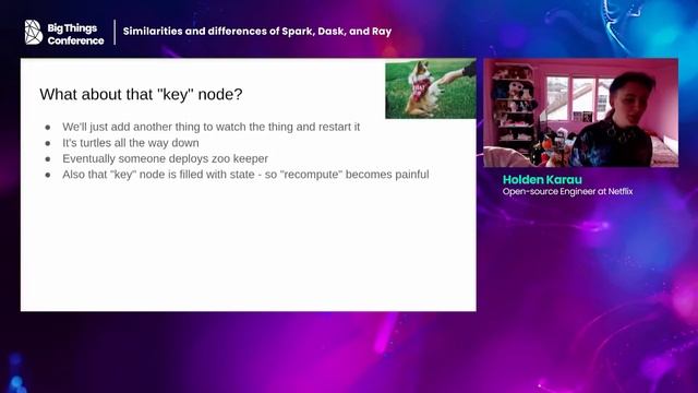 Similarities and differences of Spark, Dask, and Ray by Holden Karau смотреть онлайн