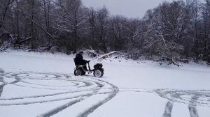 Мотоблок ОКА с адаптером, дрифт и драйв?