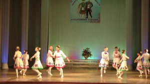 МАРИЙСКИЙ ТАНЕЦ "МЕДВЕДЕВСКАЯ ПЛЯСОВАЯ"