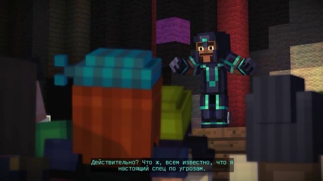 Minecraft: Story Mode - СТРАШНЫЙ МОБ ! КОНЕЦ МАЙНКРАФТУ!? #4 смотреть онлайн