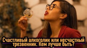 Кем лучше быть - счастливым алкашом или несчастным трезвенником?