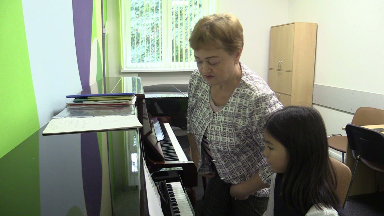 Работа с начинающими. Фортепиано. смотреть онлайн