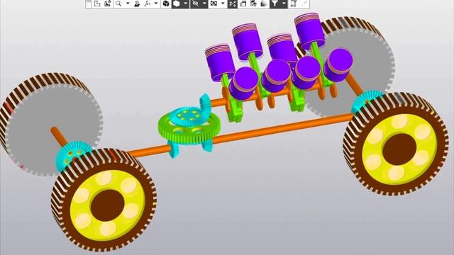Модель машины в программе Компас 3D.mp4 смотреть онлайн