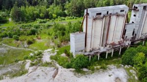 Заброшенный Калужский щебеночный завод. Карьер. Дзержинский район, Товарково 2019 г.