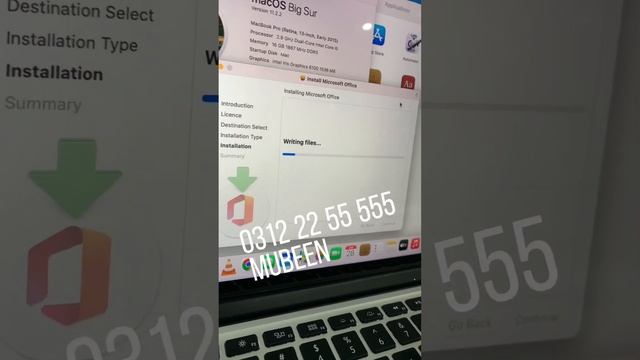 Apple MacBook Pro Retina 13 inch Early 2015 installation Microsoft Office 2022 and 2023 FSD Pakista смотреть онлайн