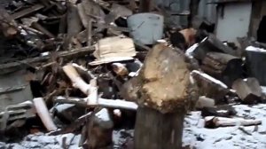 Метательный нож из дисковой пилы.