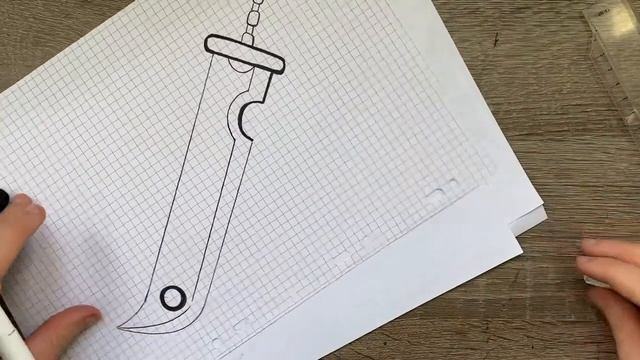 HOW TO DRAW ZABUZA SWORD - NARUTO смотреть онлайн