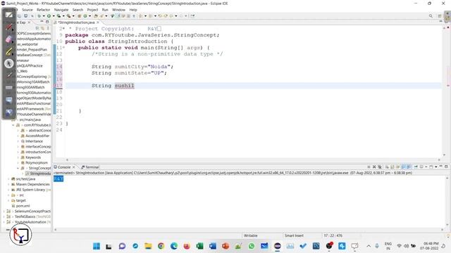 Java Series | Part 7.1| What is a String Class and Why its immutable? #java #javaprogramming #strin