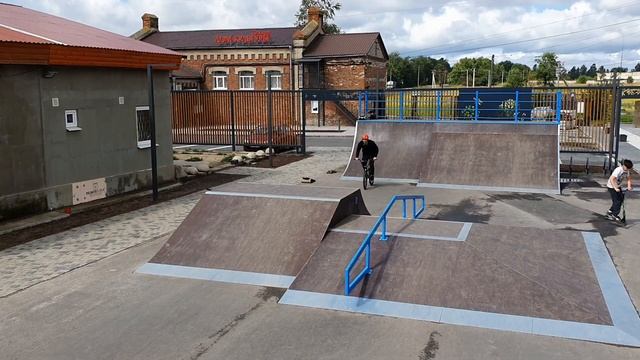 Виллози - Новый скейт-парк