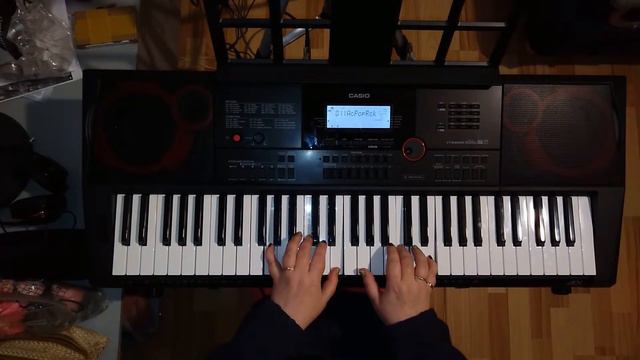 Baccara "Cara Mià" (кавер на синтезаторе) смотреть онлайн