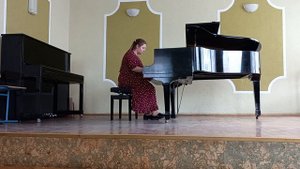 И.Бах "Инвенция" 3-х голосная a- moll