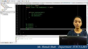 Lec-43_Reading_Writing Stream| Object Orient Programming Using Java | IT_ICT Engineering