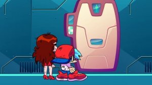 Friday Night Funkin BOYFRIEND and GIRLFRIEND LOVE STORY - Cartoon Animation