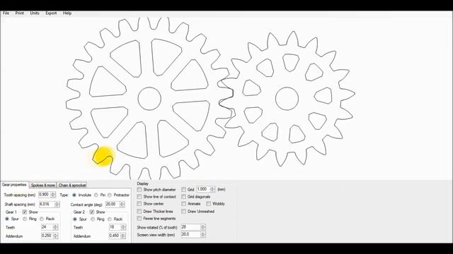 Шестеренки из дерева.