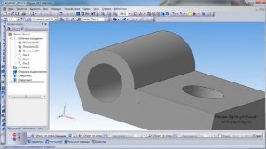 КОМПАС-3D. Деталь Корпус. Резьбовое отверстие | Роман Саляхутдинов
