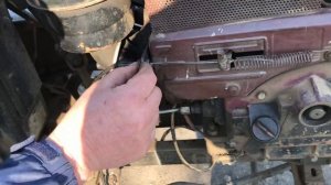 Устройство педали газа на мототракторе из мотоблока