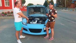ТАЧКА ИЗ NFS | MAZDA RX8 НА 3 UZ-FE | ПУШКА ГОНКА