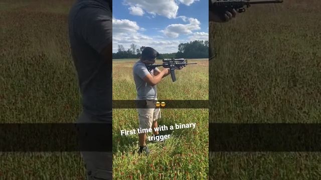 First time shooting with a binary trigger