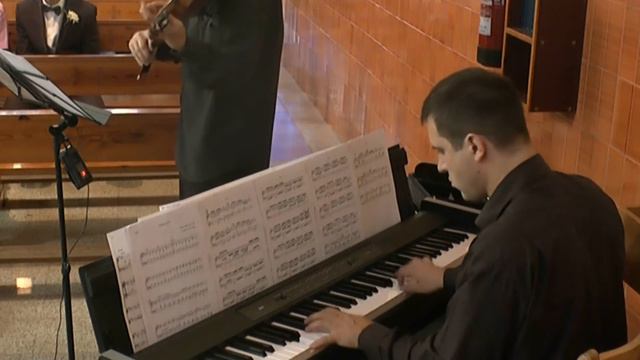 Canon in D -  Pachelbel - Violin & Organ смотреть онлайн