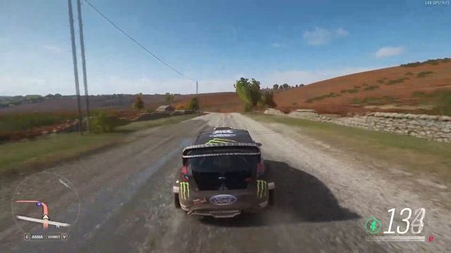 GYMKHANA 10 FORD FIESTA | Forza Horizon 4 Oynanış | смотреть онлайн