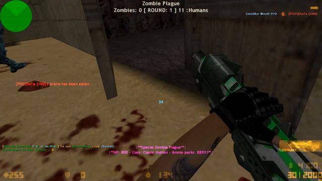 [NEW] CS 1.6 Zombie Plague Mod + [Download Link] + [VIP/ADMIN/OWNER Menu] смотреть онлайн