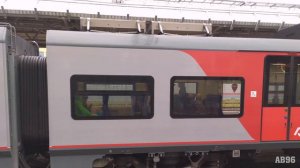 Электропоезд ЭС2Г-056 "Ласточка" на станции Панфиловская (МЦК)