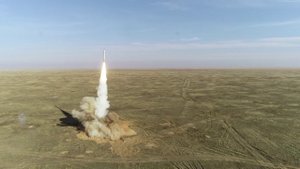 Пуск крылатых ракет ОТРК «Искандер» в рамках СКШУ «Гром-2019»
