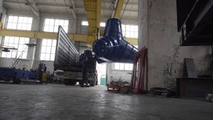 Отгрузка металлоформ тетраподов в Польшу