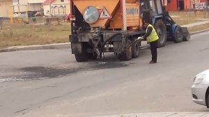 Ямочный ремонт (Струйно-инъекционная технология)