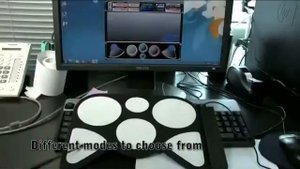 БАРАБАННАЯ USB УСТАНОВКА ROLL-UP DRUM KIT