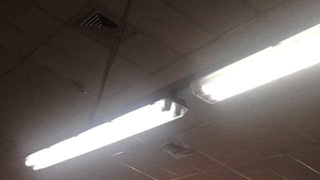 Установленны LED вместо люминисцентных ламп смотреть онлайн