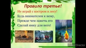 Берегите лес от пожара