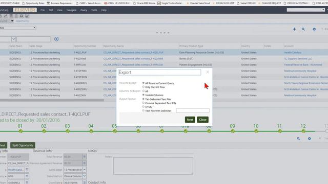 EXPORTING INFORMATION FROM CRM (12-1-2016 9-46-42 AM) смотреть онлайн