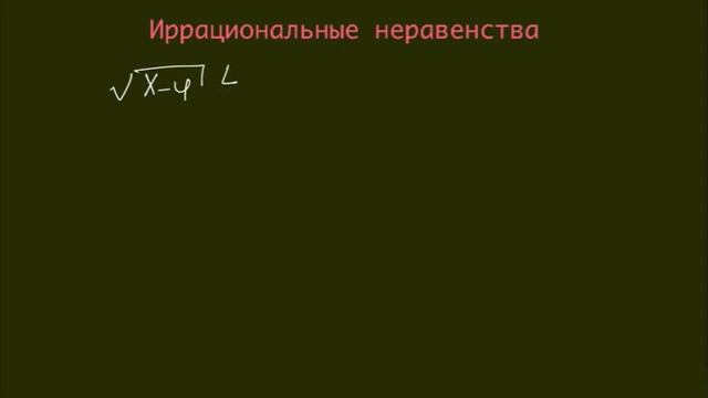 Иррациональные неравенства. Понятный способ
