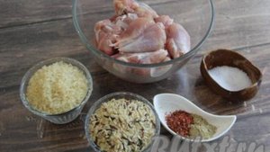 Куриные ножки с рисом в мультиварке