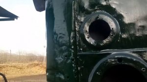 Узбекская покраска кабины Газ 66