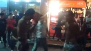 Драки муай тай На улицах Тайланда