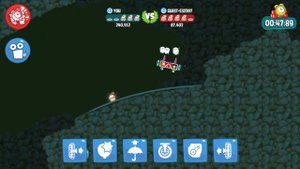 Bad Piggies - CLOWN PIG TRY TO CATCH THE CRATE WITH GHOST BALLOON!!