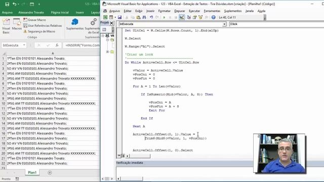 #123 - Excel VBA - Extração de textos avançada (Tira dúvidas) смотреть онлайн