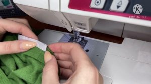 КАК ПРИШИТЬ КИПЕРНУЮ ЛЕНТУ/МОЙ СПОСОБ