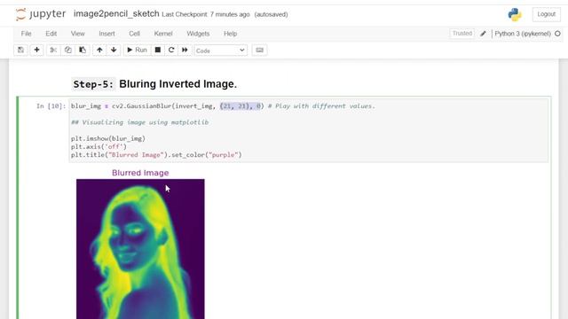 Image To Pencil Sketch | OpenCV-Python | LGMVIP INTERN PROJECT
