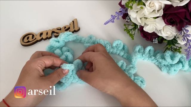 ПЛЕД ТОҚУ. ПЛЕД ИЗ АЛИЗЕ ПУФФИ. ҚОЛМЕН ТОҚУ. Қазақша мк смотреть онлайн