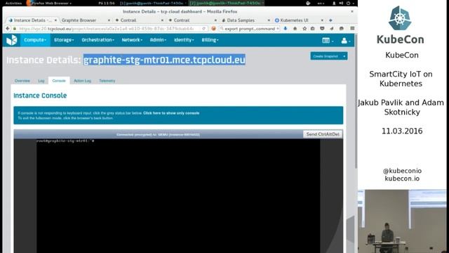 Day 2, SmartCity IoT on Kubernetes, KubeCon EU 2016 смотреть онлайн
