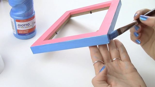 Marco de foto hecho con pasta. Manualidades para regalar смотреть онлайн