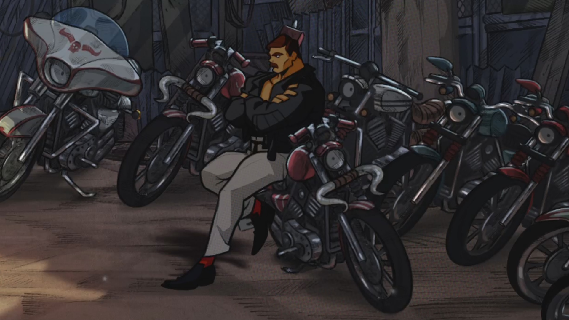 Streets Of Rage 4 - Босс #5 Барбон (Barbon).