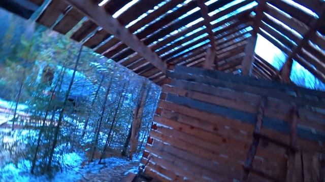 Строительство охотничей избы с баней. Красноярский край. Часть 3 смотреть онлайн