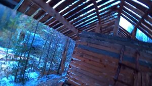 Строительство охотничей избы с баней. Красноярский край. Часть 3