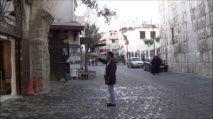 Дамаск. Обстрел центра Старого города  рядом с мечетью омейядов.  29.11.2013